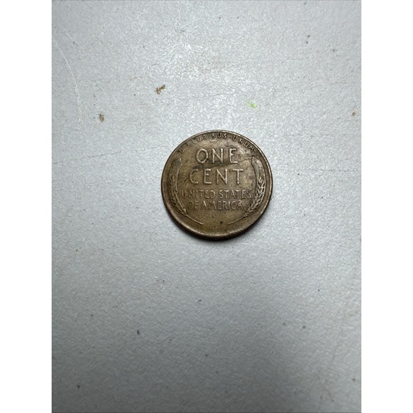 1946 Wheat Penny No Mint Mark Rare Error L Rim In Liberty Not Certified - Picture 9 of 10